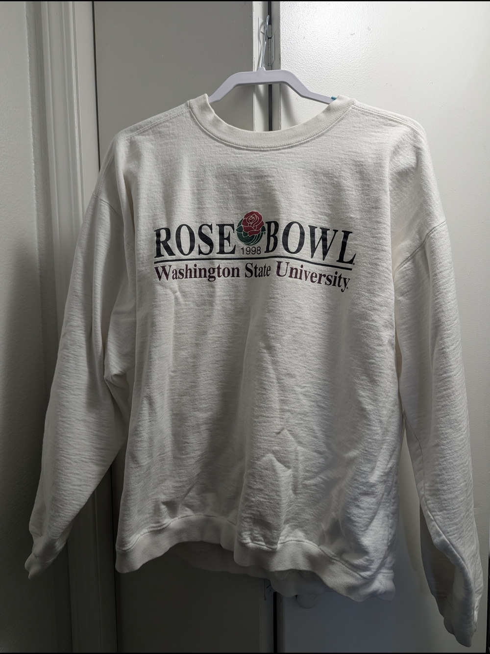 Rose Bowl WSU Sweatshirt - White
